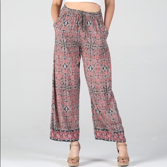 LIGHTWEIGHT DRAWSTRING PANTS with SIDE POCKETS - Picture 8 of 12